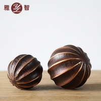 廠家直銷家居裝飾藝術(shù)品樹脂盤創(chuàng)意線條圓球造型擺件