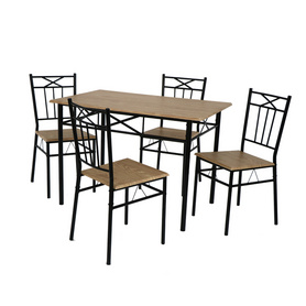 餐厅家具/餐桌椅 套装 一桌四椅