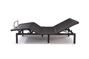 Adjustable bed with zero clearance