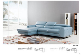 Menoir Modern Italian Leather Sofa沙发