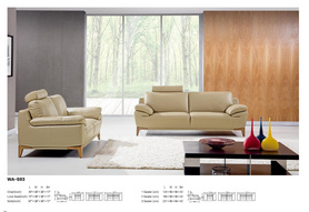 Menoir Modern Italian Leather Sofa沙发