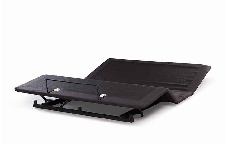 Adjustable bed with zero clearance