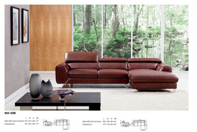 Menoir Modern Italian Leather Sofa沙发