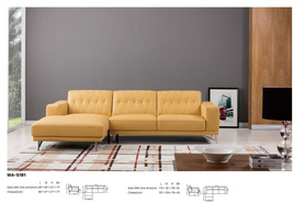 Menoir Modern Italian Leather Sofa沙发