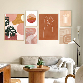 现代抽象客厅沙发背景墙装饰画玄关挂画卧室床头画