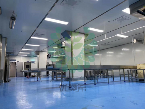 优葵希聚氨酯【中央厨房解决方案-后包装区】