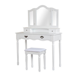 Hot Sale European Style Classic Dressing Table With Stool