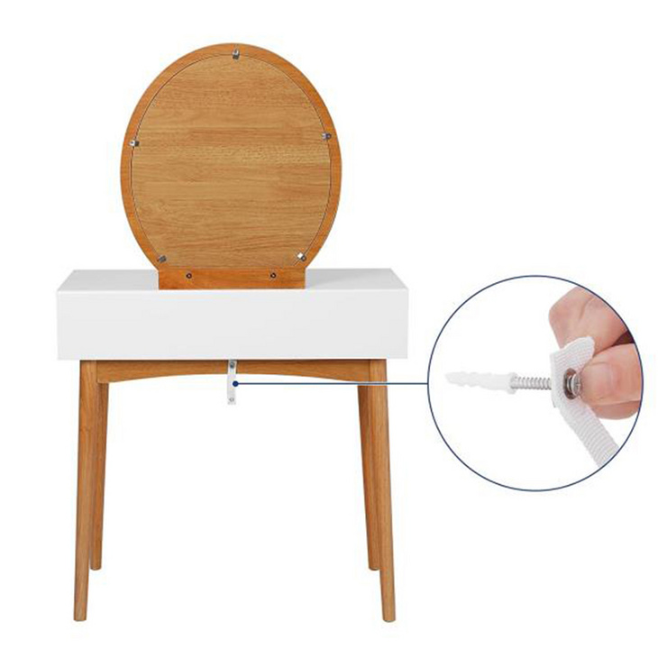 Hot Sale Popular Design Girls Toy Make Up Mirror Dressing Table With Chair