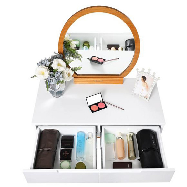 Hot Sale Popular Design Girls Toy Make Up Mirror Dressing Table With Chair