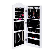 Factory price living room wall mirrored jewelry armoire