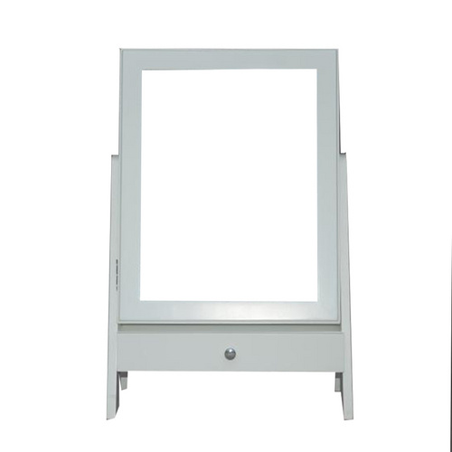 Make Up Mirrored Armoire Mini Table Tilting Jewelry Organizer