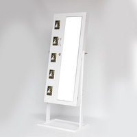 Free Standing Large Jewelry Cabinet Armoire