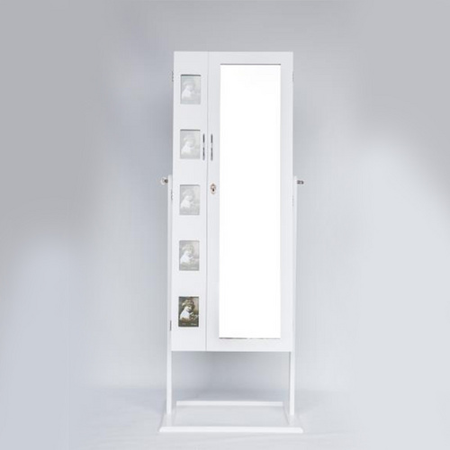 Free Standing Large Jewelry Cabinet Armoire