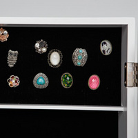 Free Standing Large Jewelry Cabinet Armoire
