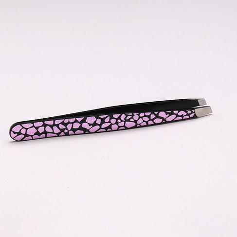 平嘴斜嘴眉毛夹子不锈钢镊子Tweezer