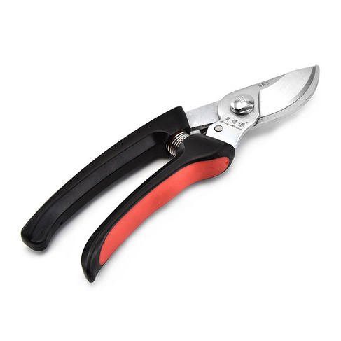 厂家直销SK5锰钢果树花艺修枝剪刀 强力弹簧 果枝剪园艺园林工具