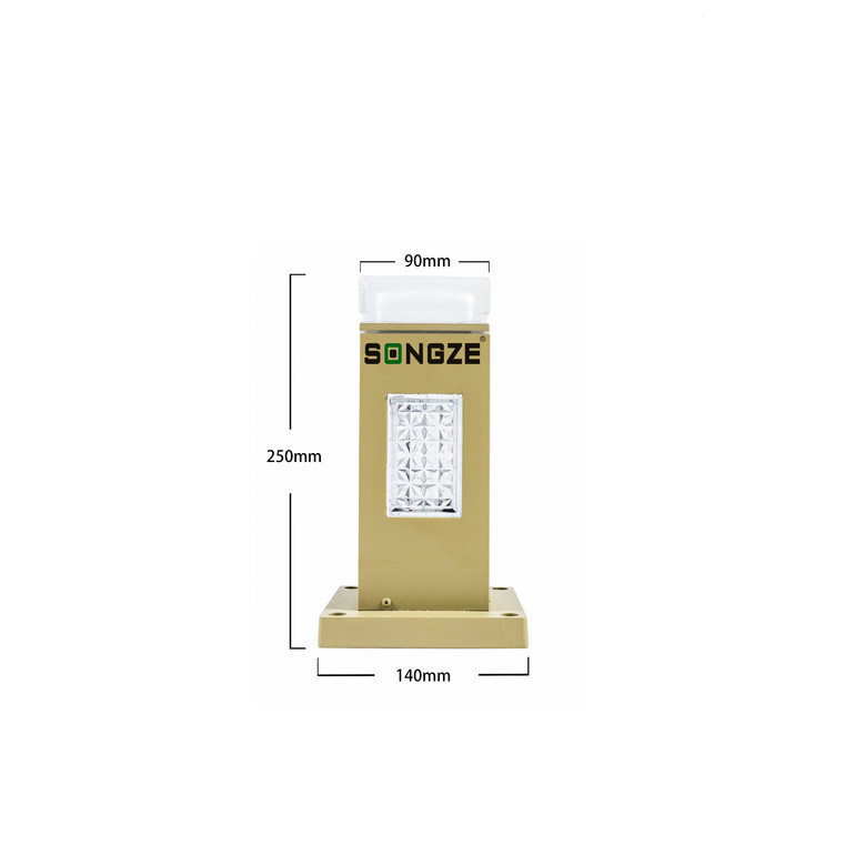 现代户外高0.25米别墅方形园林LED草坪灯