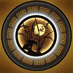 创意梅兰竹菊系列壁灯