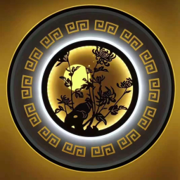 创意梅兰竹菊系列壁灯