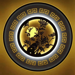 创意梅兰竹菊系列壁灯