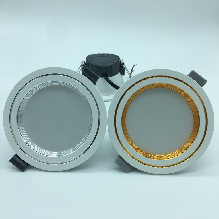 家用高亮LED室内走廊玄关防眩目COB筒灯