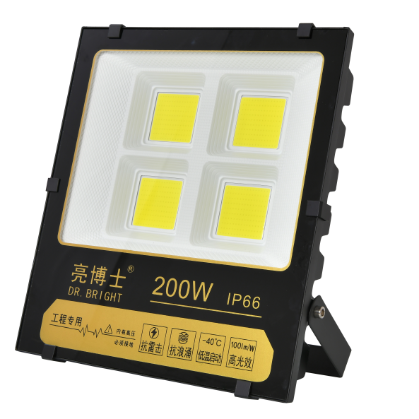 户外IP66防水工程亮化高亮LED投光灯