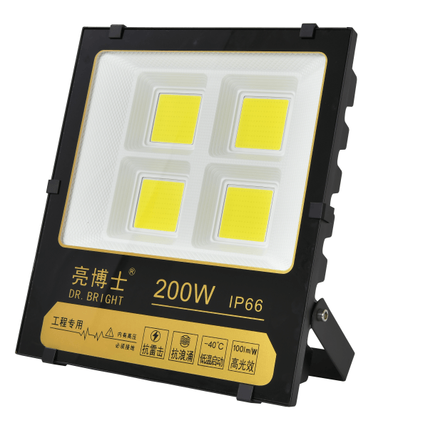 户外IP66防水工程亮化高亮LED投光灯