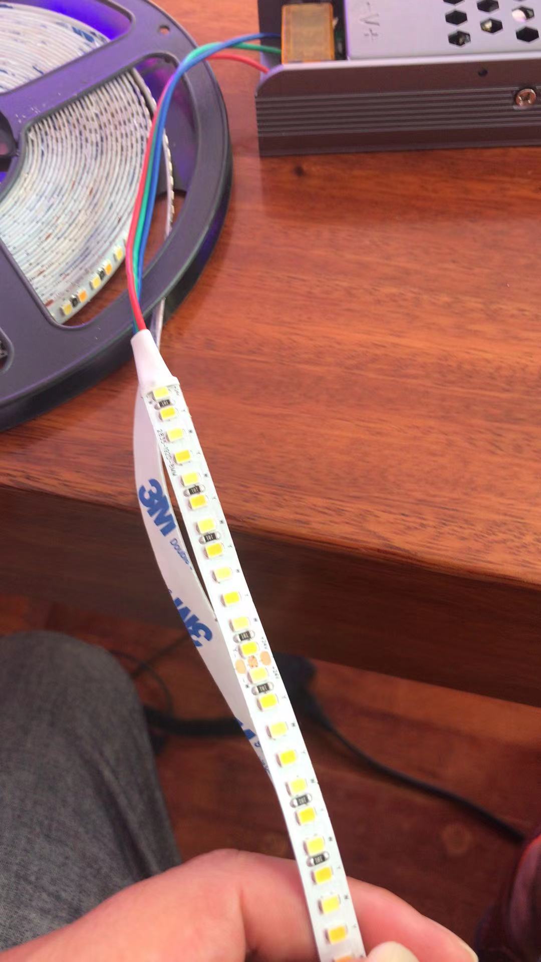 LED长条灯板三色变光贴片灯条