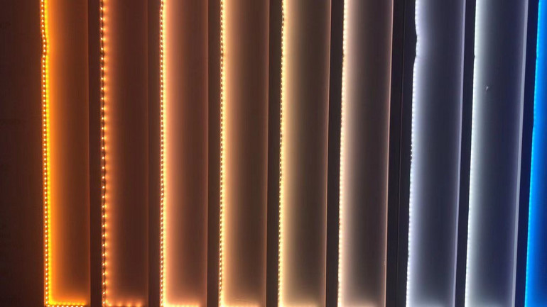 LED炫彩超亮展台展厅展柜软灯条