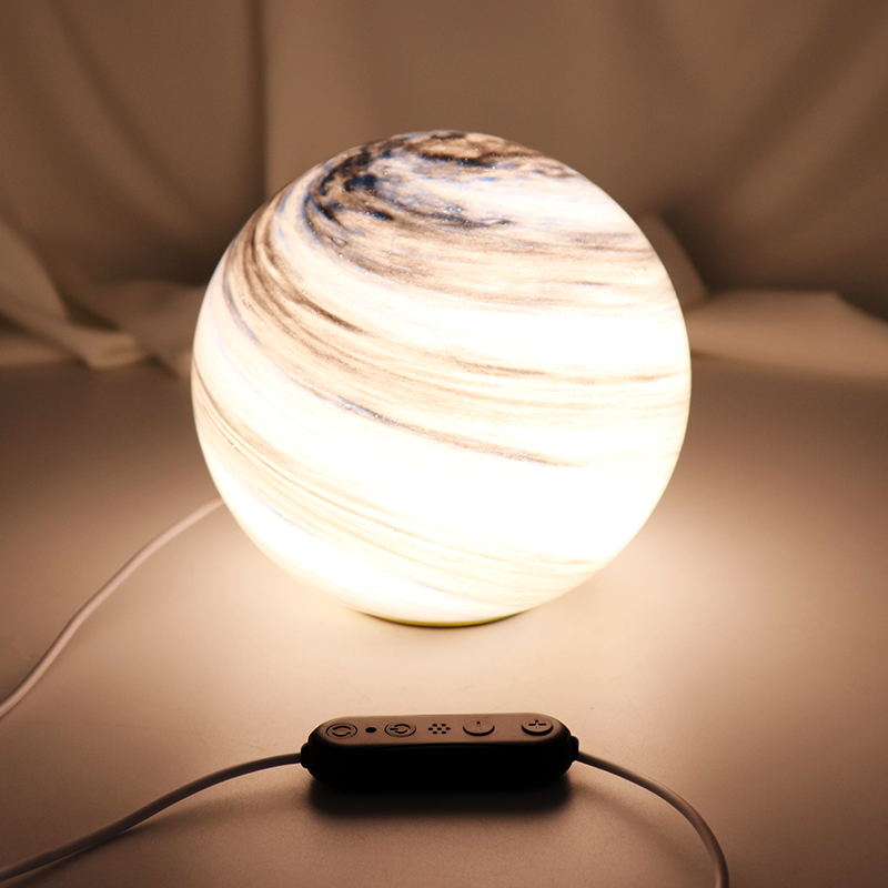 LED室内家用创意3D打印星球灯
