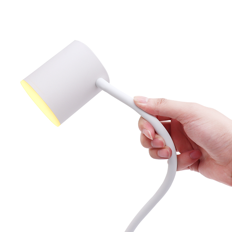LED护眼筒头圆底智能语音台灯