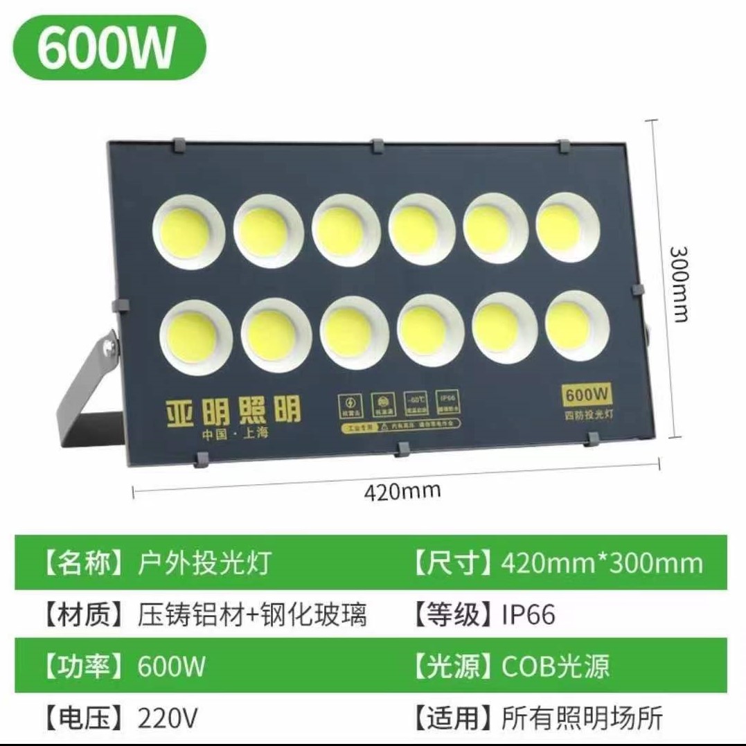 LED户外COB高亮四防多规格投光灯