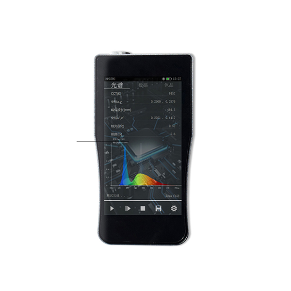 便携式光谱照度计HP350C 色温照度显色指数测试光谱仪现场测试