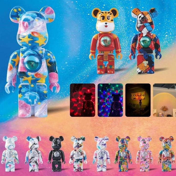 小熊投影灯光中号蓝牙音箱灯