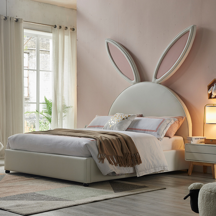 儿童房可爱兔子床公主床