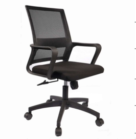 J059-2 【Hot】Black Modern Office Rotating Chair