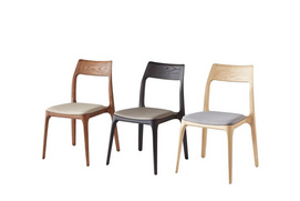 Modern luxury restaurant wood dining chair restaurant chairs