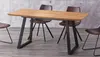 DT-891A  Modern Wooden Veneer Dining Table