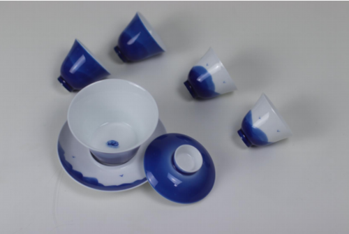 山峦守护麋鹿茶具套组