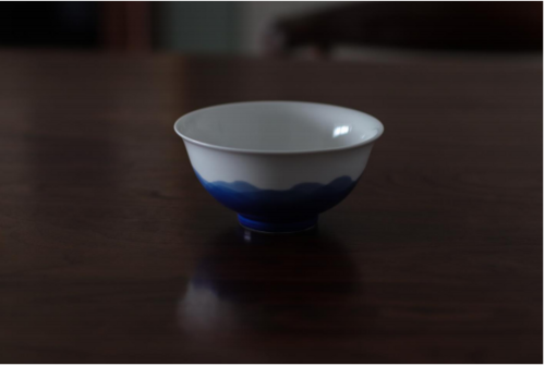 山峦翻边碗