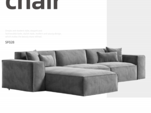 现代极简方块沙发模块沙发灰色转角沙发