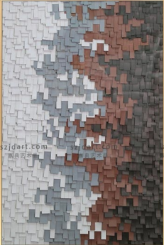 铝合金画框 手工纸实物画