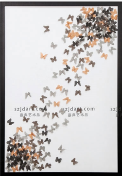 综合材质实物画