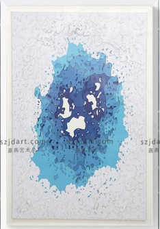 亚克力画框 实物画