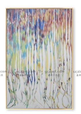铝合金画框 砂岩装置画