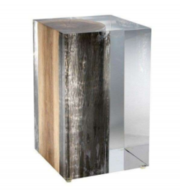 透明树脂相思木凳