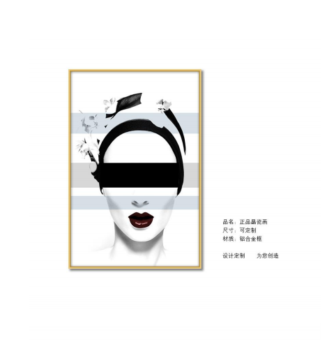轻奢风格晶瓷画