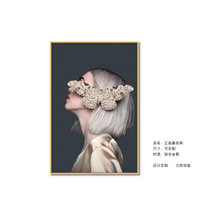 轻奢风格晶瓷画