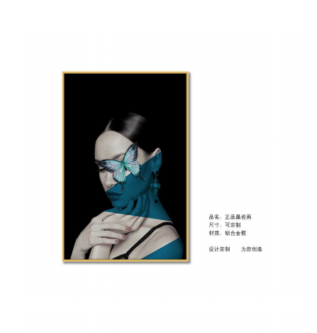 轻奢风格晶瓷画