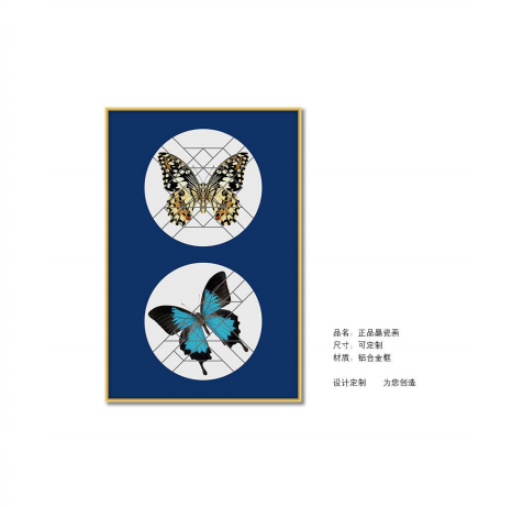 新中式风格晶瓷画